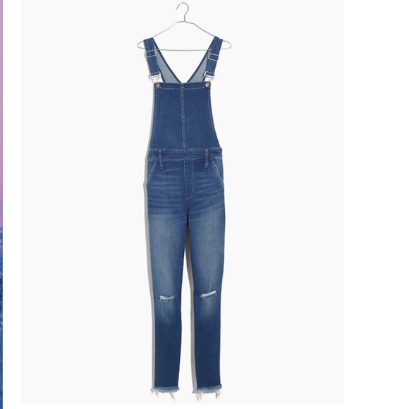 Madewell Denim - Madewell Roadtripper Overalls Brodie Wash XXL